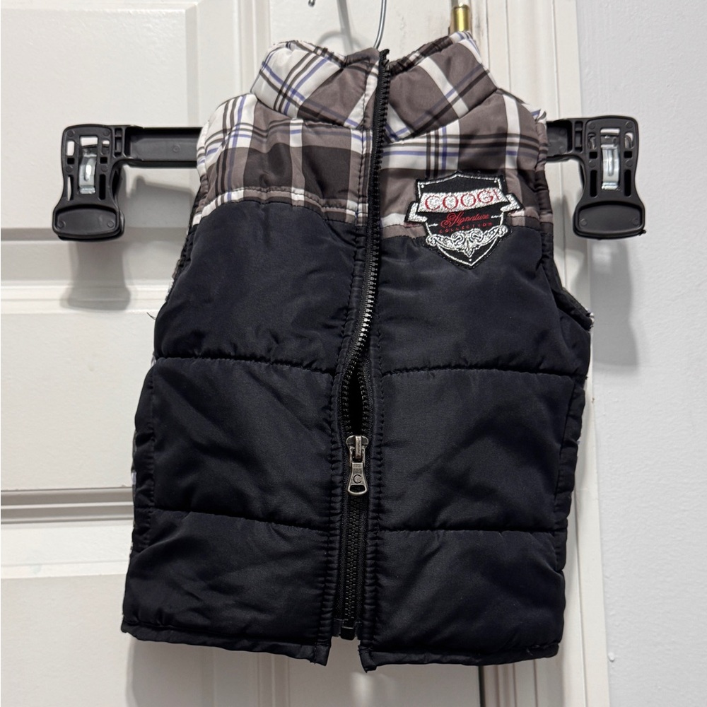 COOGI Black and Brown Kids Vest